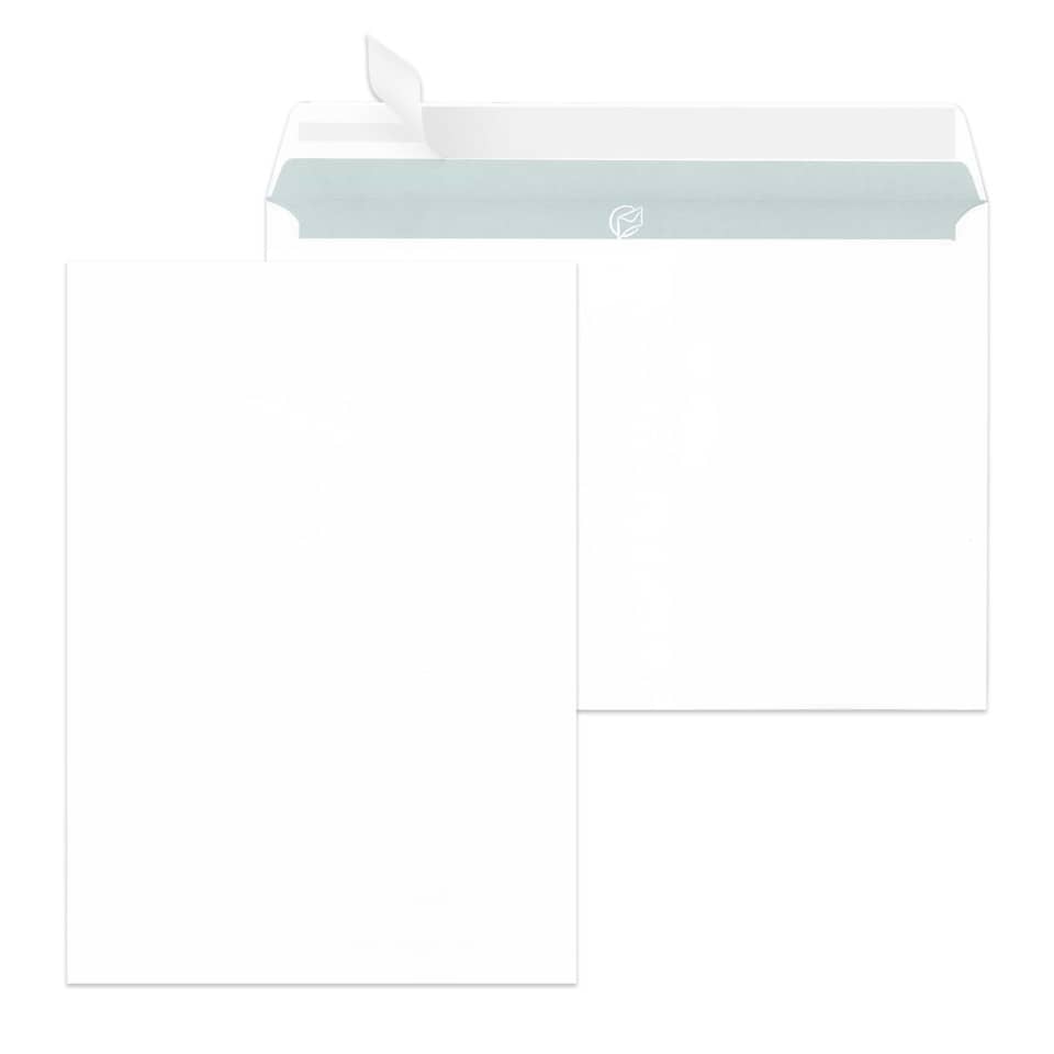 Versandtasche, C4, 100g/m², Haftklebend, 500 Stück, weiß MAILMEDIA 30025137 MAILMEDIA 30025137 500ST