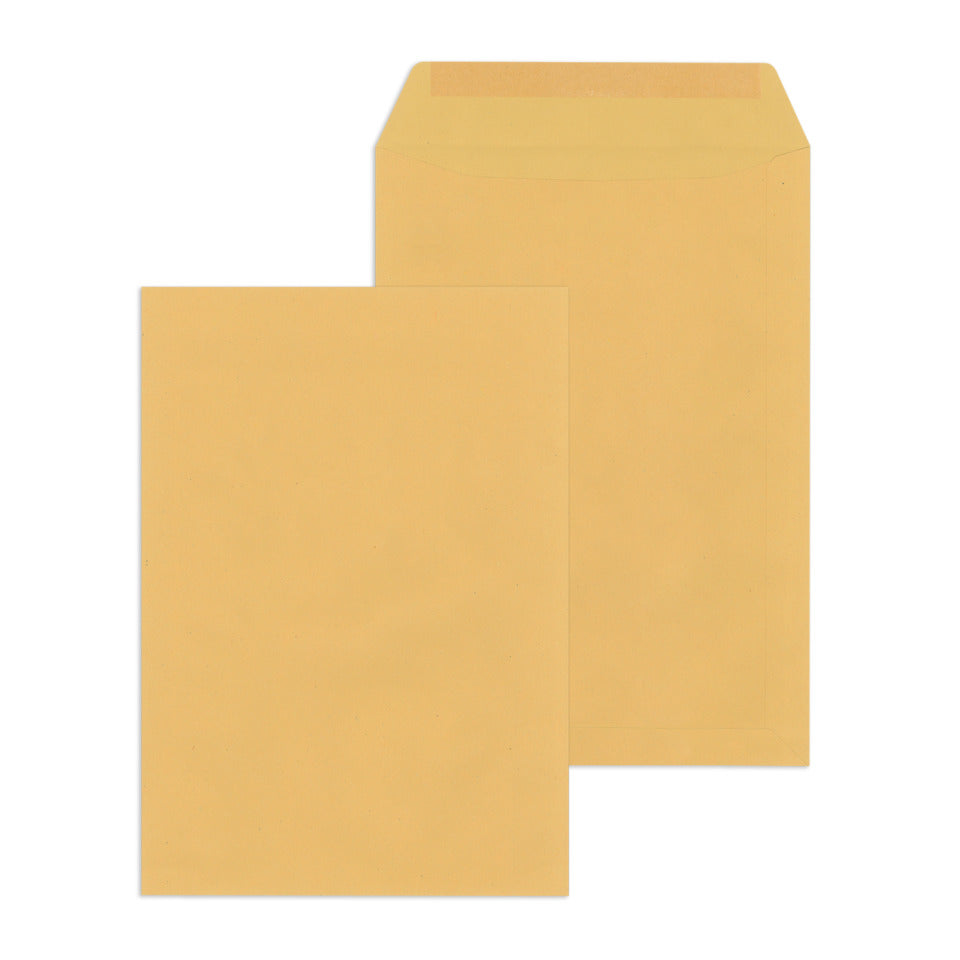 Versandtasche gummiert, E4, 130g/m², Nassklebend, 250 Stück, braun MAILMEDIA 30005473 MAILMEDIA 30005473 250ST