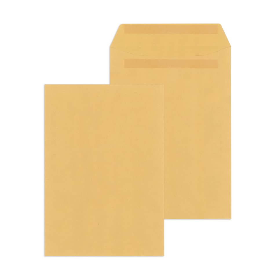 Versandtasche, C4, 110g/m², Selbstklebung, 250 Stück, braun MAILMEDIA 30005410 MAILMEDIA 30005410 250ST