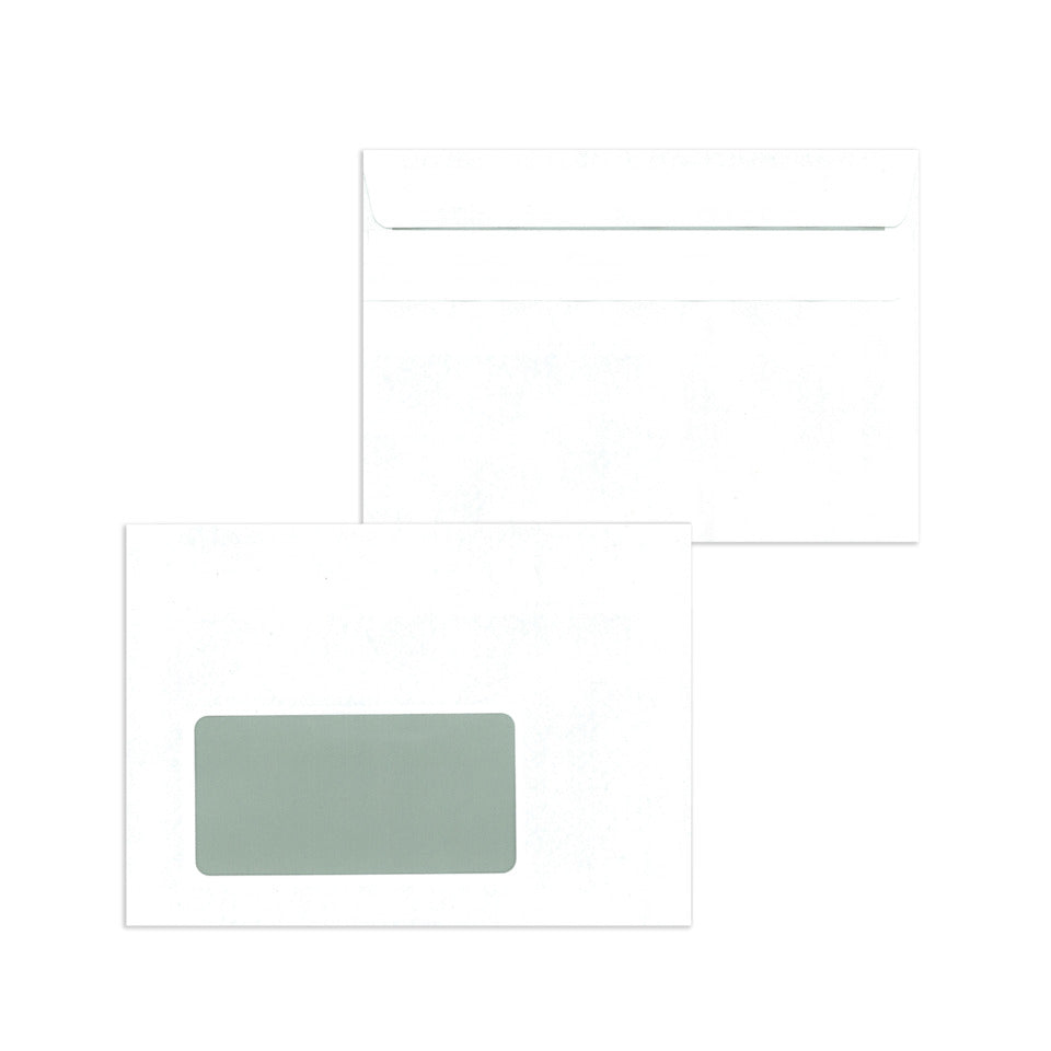 Briefumschlag mit Fenster, C6, 75g/m², selbstklebend, weiß MAILMEDIA 30005324 MAILMEDIA 30005324 1000ST m.Innendruck