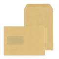Versandtasche mit Fenster, C5, 90g/m², Nassklebend, 500 Stück, braun MAILMEDIA 30006873 MAILMEDIA 30006873 500ST