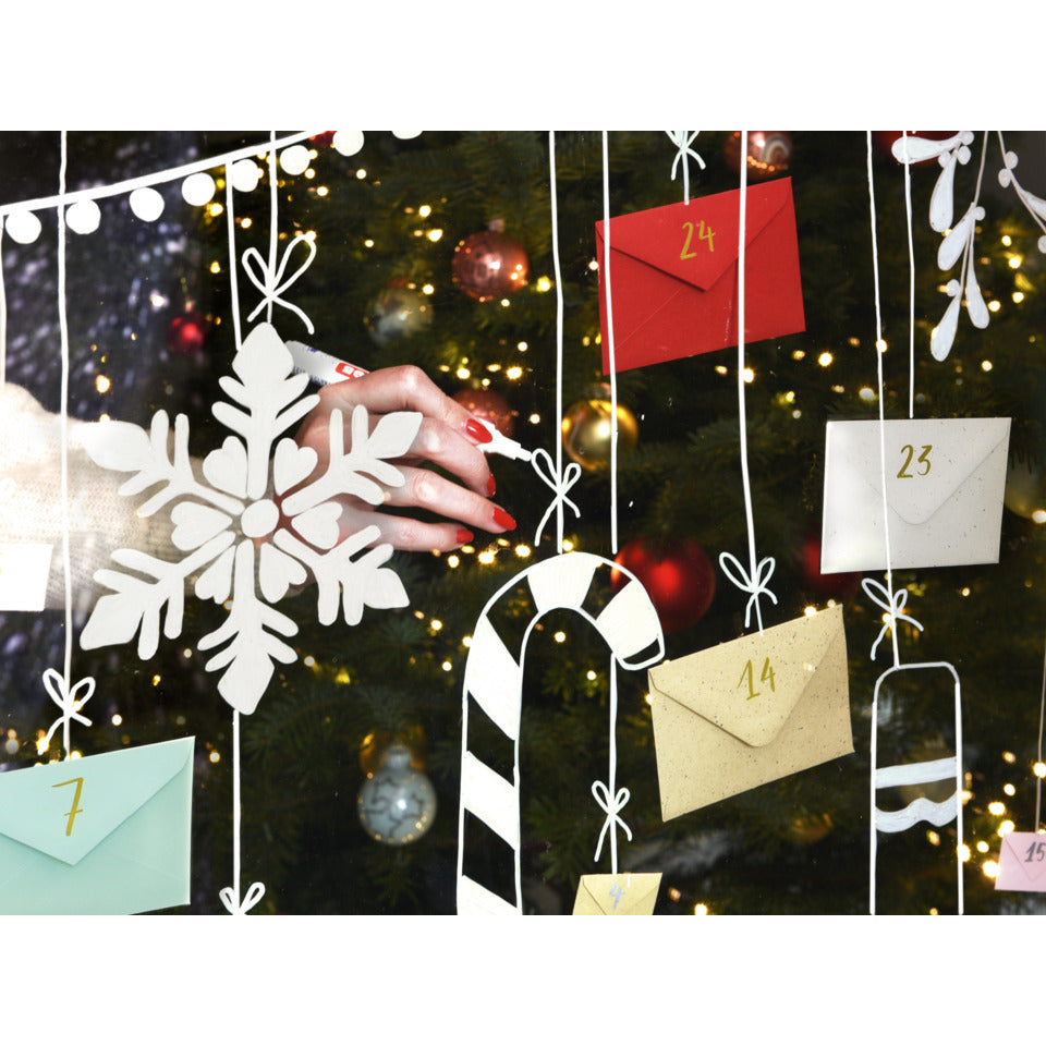Thekendisplay Kreidemarker 68Stück sortiert EDDING 52979 EDDING 52979 Weihnachten