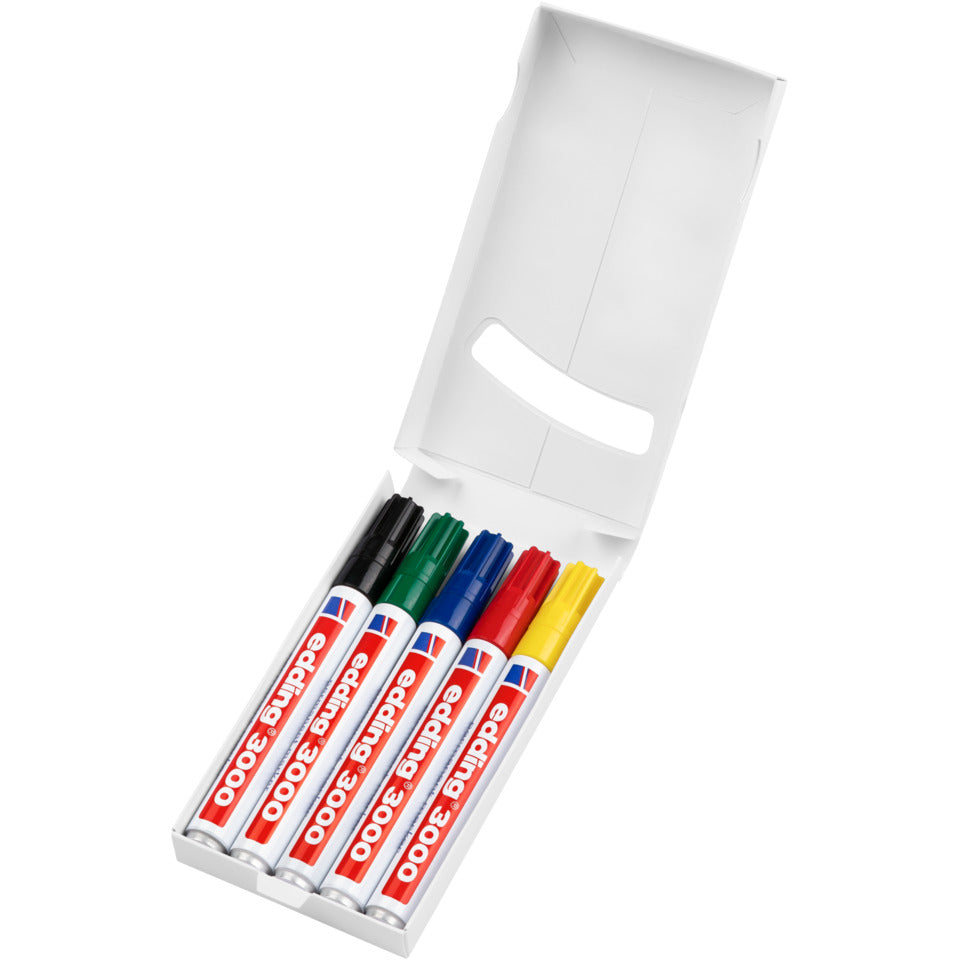 Permanentmarkeretui 1,5-3 mm sortiertPermanentmarker EDDING 4-3000-5 EDDING 3000-5 Basic