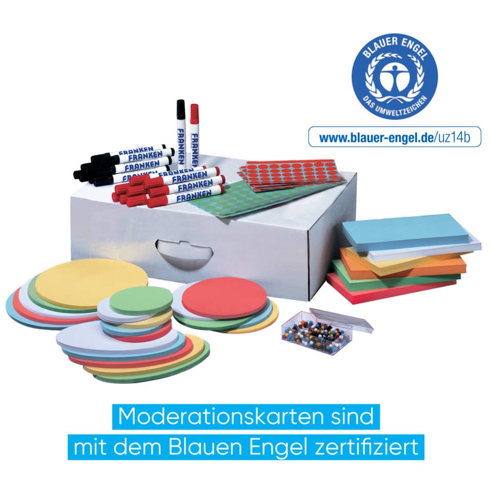 Moderationsbox X-tra!Line Karton, >1200 Teile, weiß FRANKEN UMMB FRANKEN UMMB >1200Teile