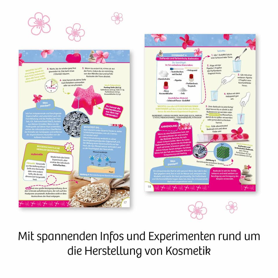 Experimentierkasten Kosmetik-Studio KOSMOS 671563