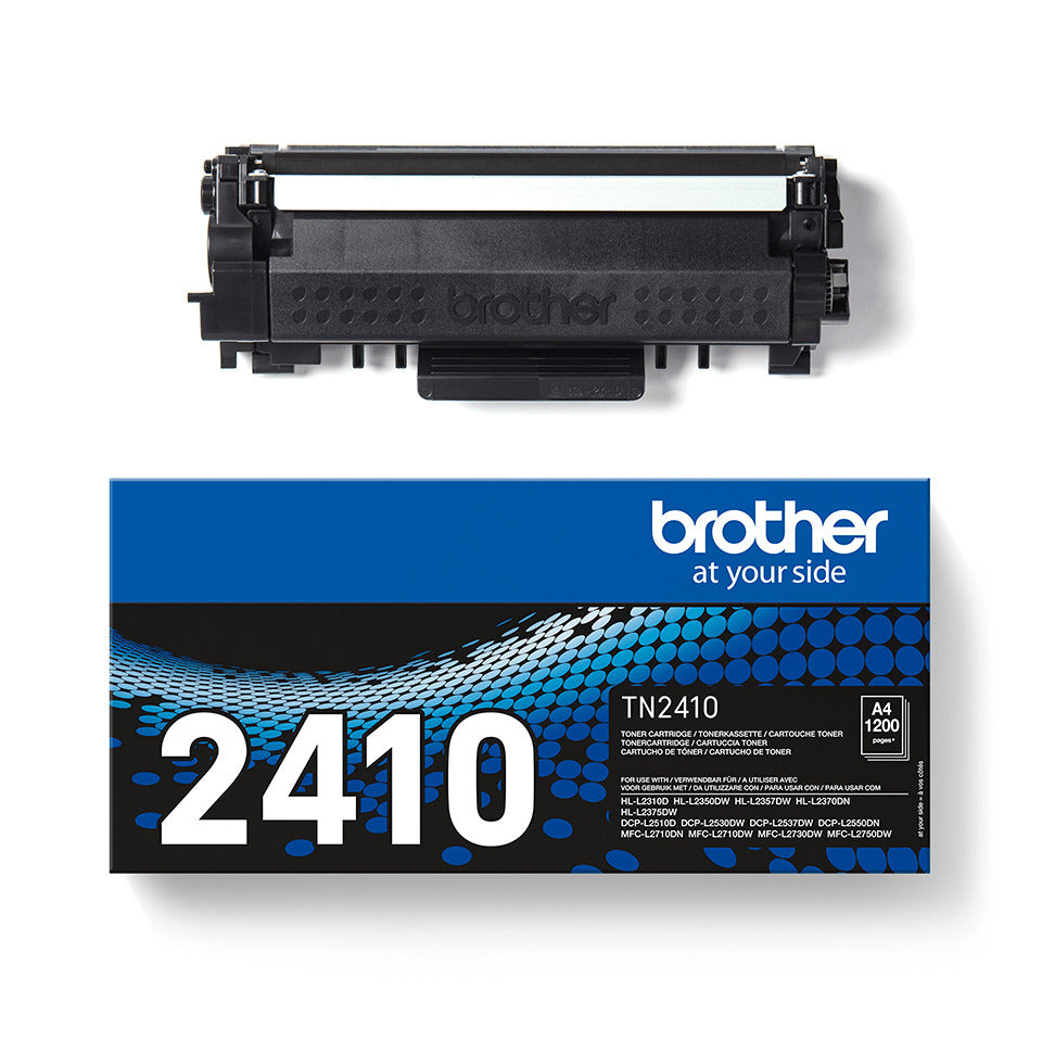 Lasertoner, 1.200 Seiten, schwarz BROTHER TN2410