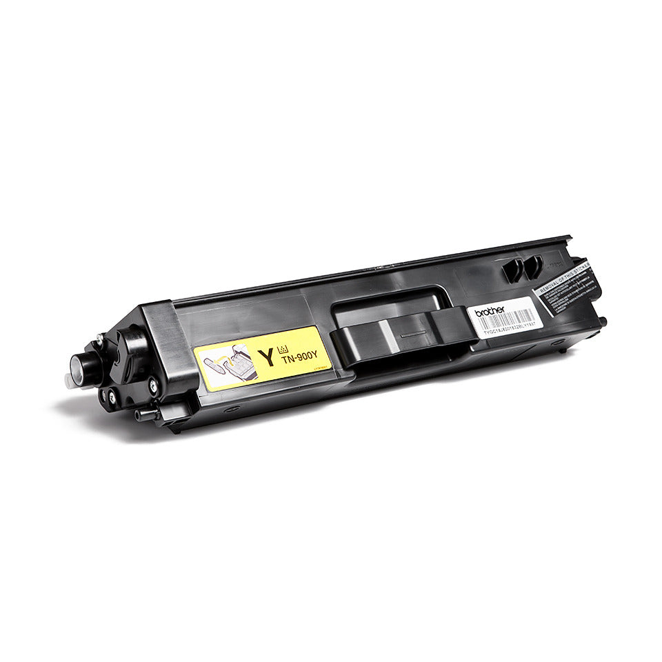 Lasertoner TN-900Y, für Brother Drucker, ca. 6.000 Seiten, gelb BROTHER TN900Y