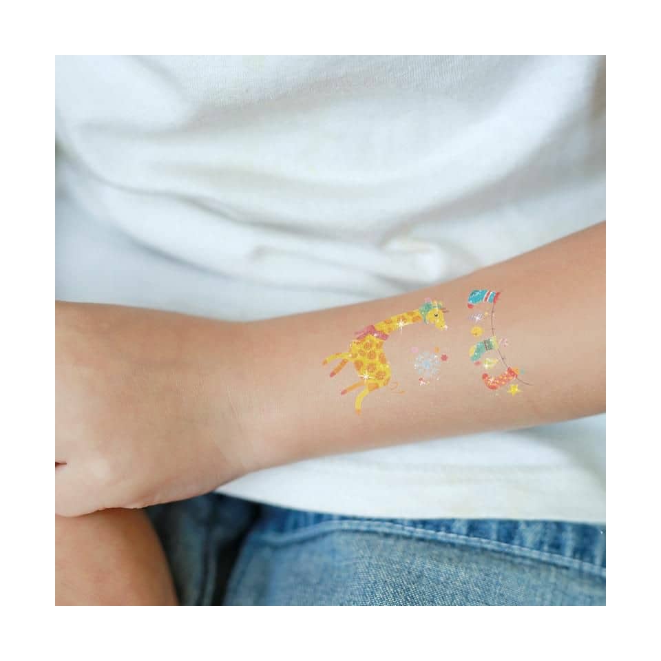 Weihnachtstattoo Glitzer Magic Moments, 20 Stück TRENDHAUS 963055 TRENDHAUS 963055 20ST Winter Story
