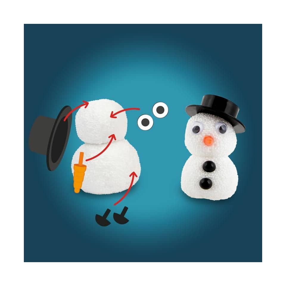 Weihnachtsschneemann Bausatz Magic Moments, 7-teilig TRENDHAUS 962676 TRENDHAUS 962676 7-tlg. Winter Story