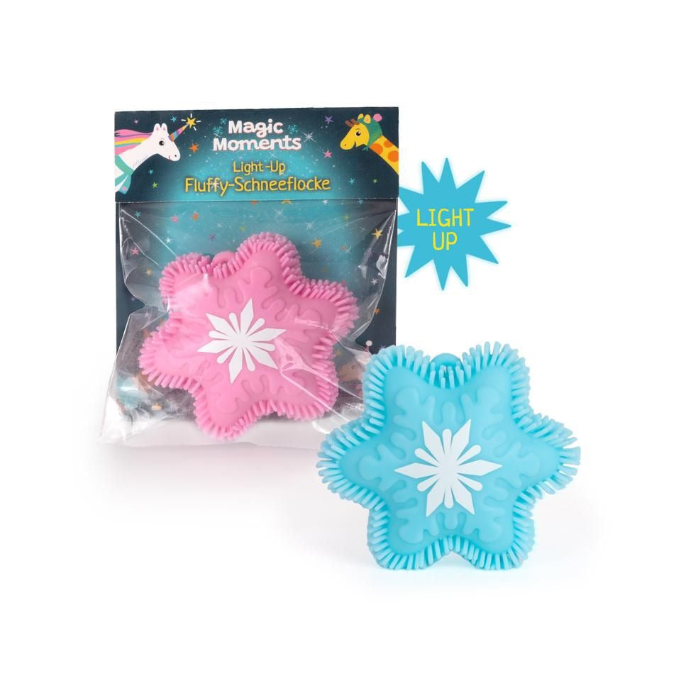 Quetschfigur Schneeflocke Magic Moments, sortiert TRENDHAUS 963246 TRENDHAUS 963246  Winter Story sort.