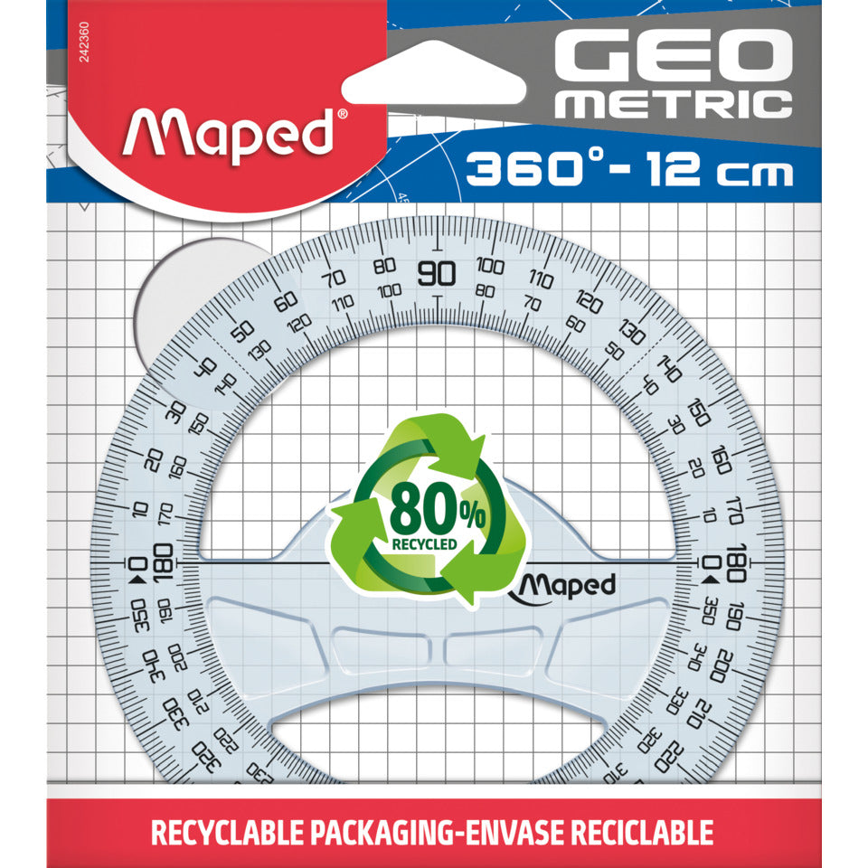 Winkelmesser Graphic 360°/12cm MAPED M242360 MAPED M242360 360°/12cm