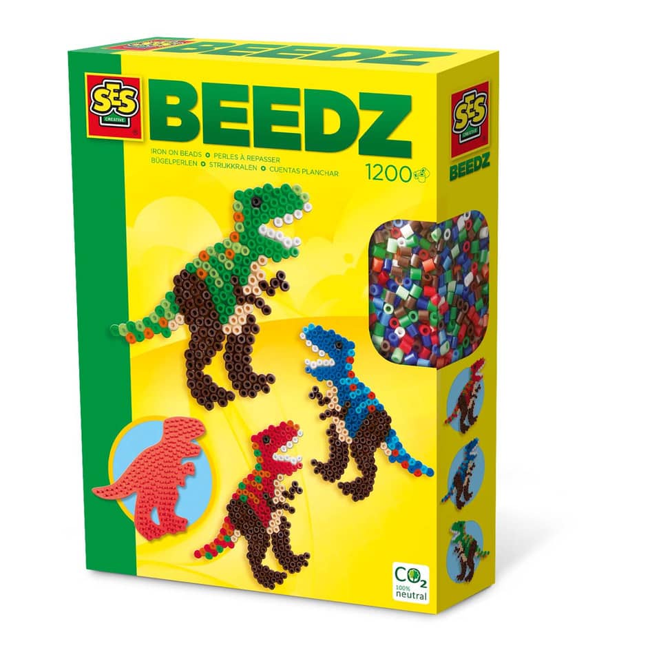 Bügelperlen-Set T-Rex SES CREATIVE 06117