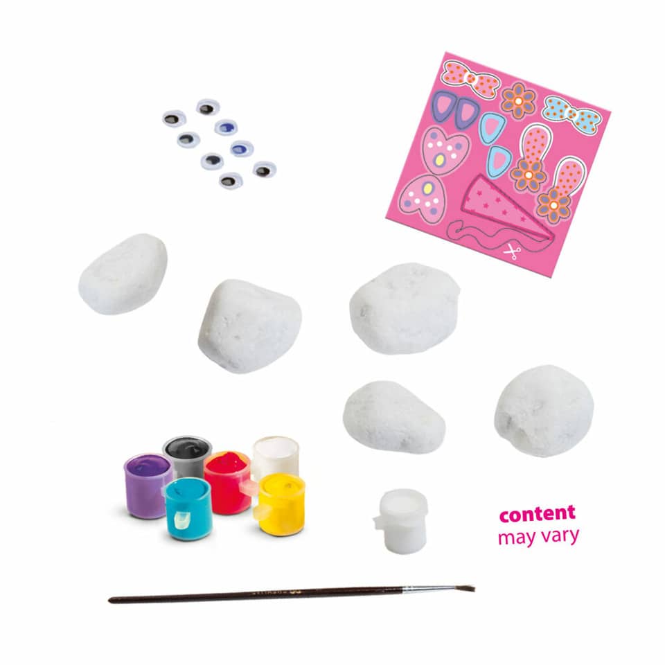 Bastelset Steine bemalen Girly SES CREATIVE 14843