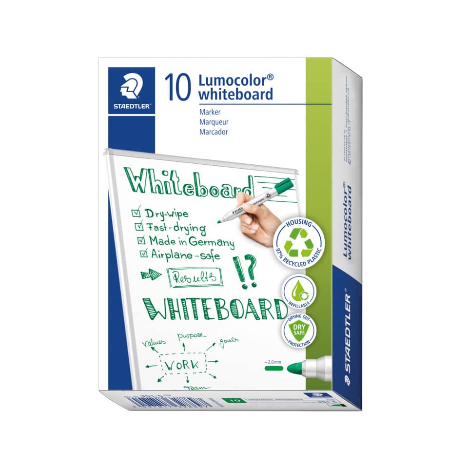 Boardmarker Lumocolor®, 2mm, Rundspitze, grün STAEDTLER 351-5 STAEDTLER 351-5 Rundsp.2mm