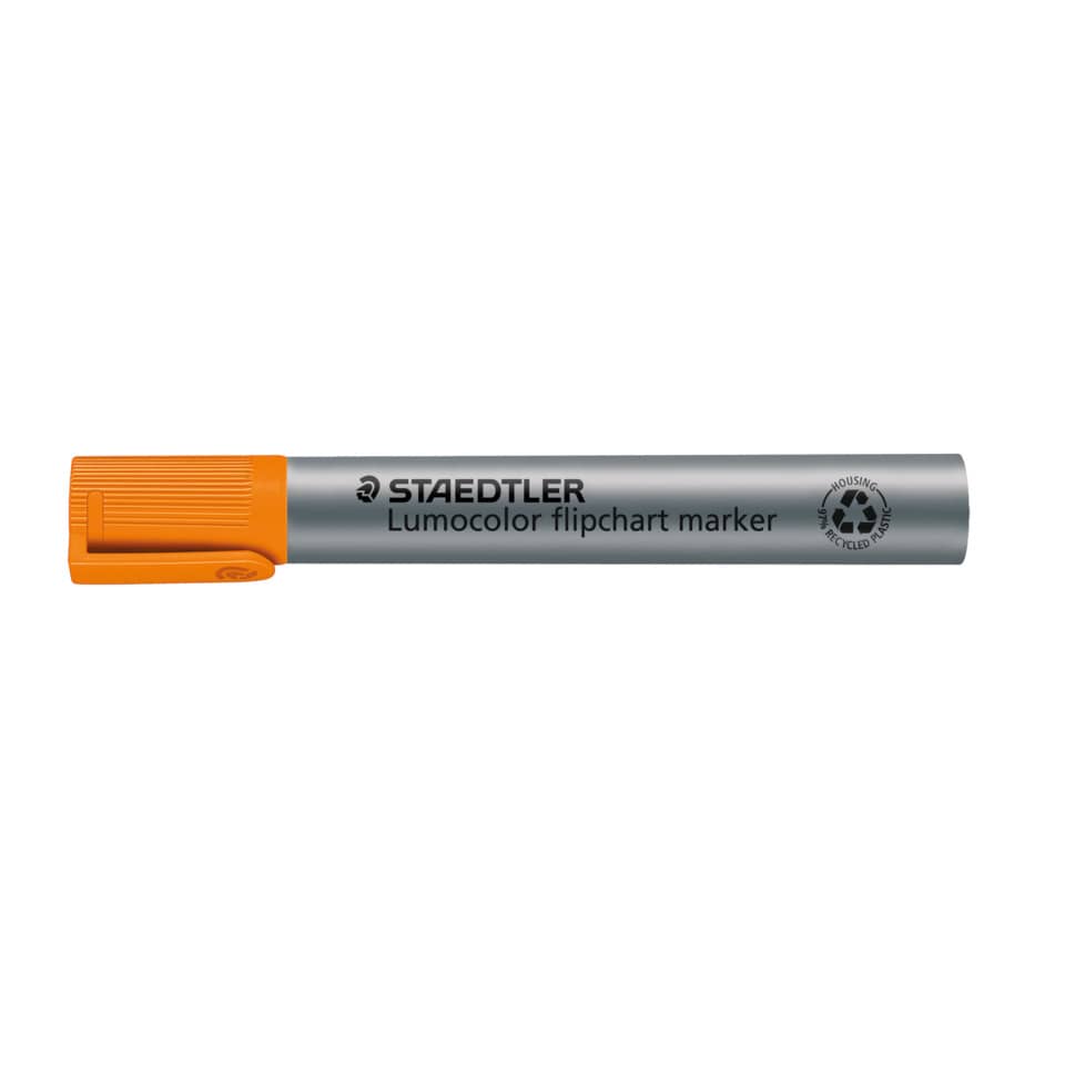 Flipchartmarker Lumocolor®, 2mm, Rundspitze, orange STAEDTLER 356-4 STAEDTLER 356-4 nachfüllbar Rundspitze