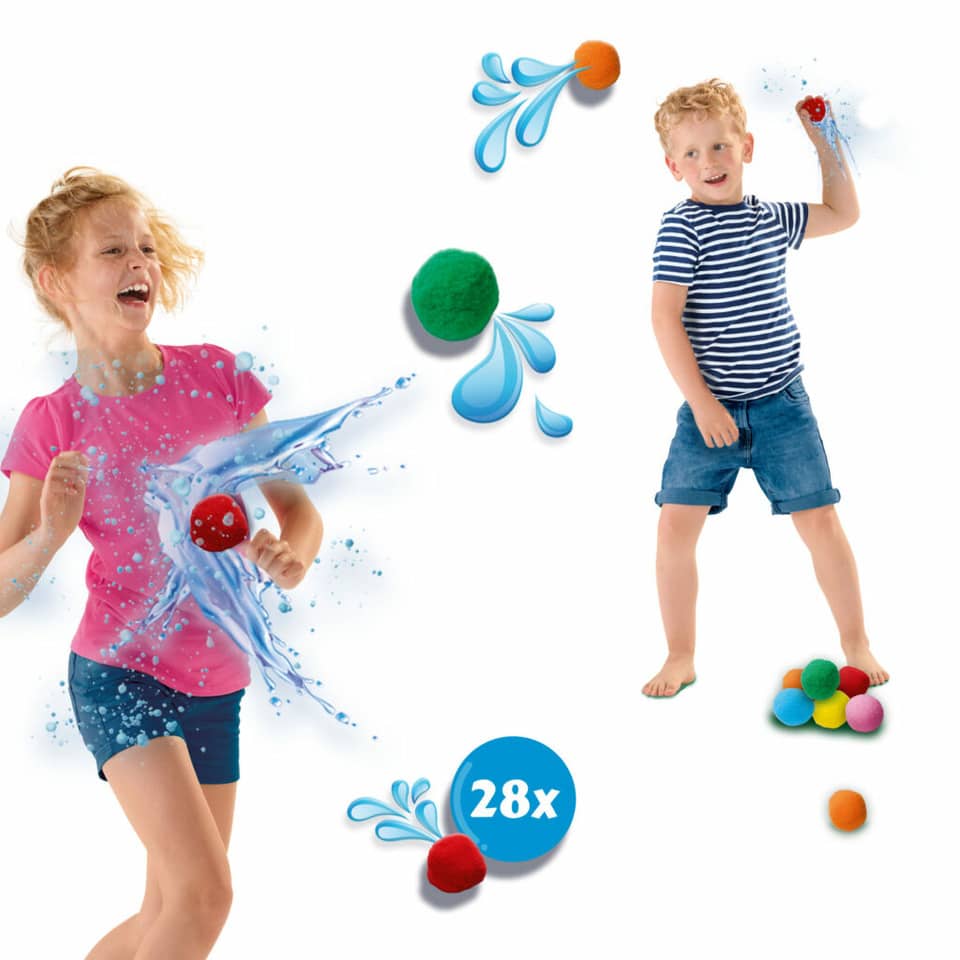 Splash-Wasserbälle, Ø5cm, 28 Stück SES CREATIVE 02229 SES Creative 02229 5cm D.