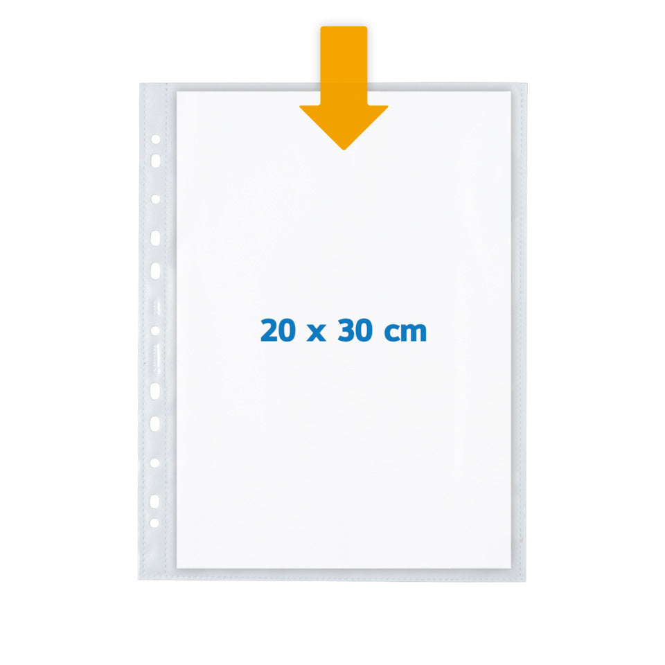 Fotosichthülle Fotophan, 20x30cm hoch, 10 Stück, weiß HERMA 7589 HERMA 7589 10 Stück