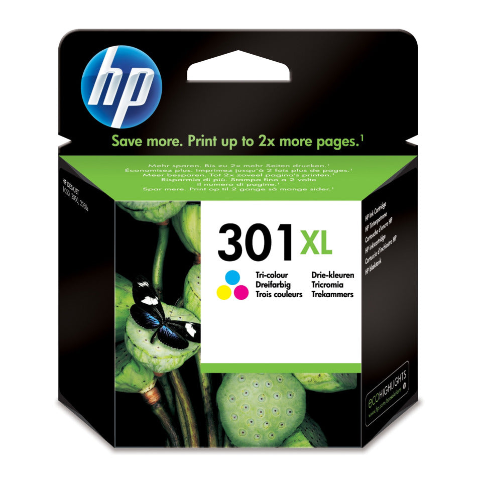 Inkjetpatrone Nr. 301XL 3-farbig HP CH564EE