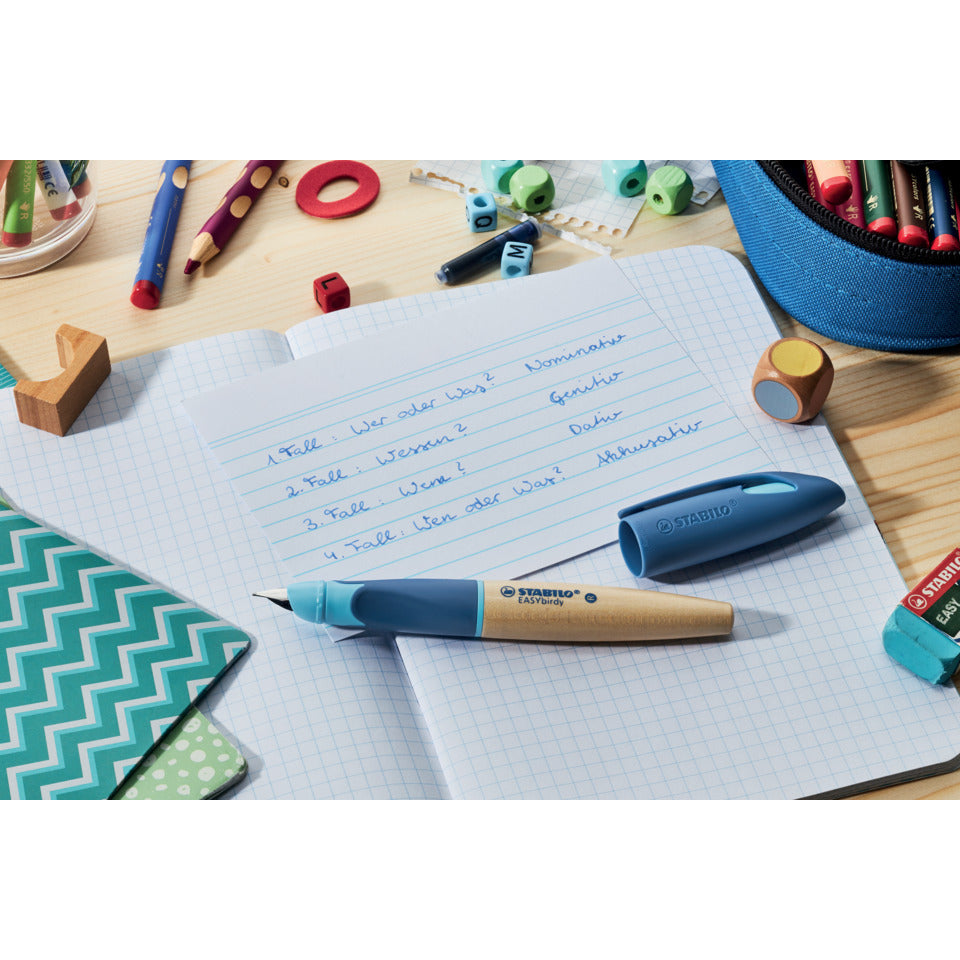 Patronenfüller EASYbirdy®Timber, Rechtshänder, blau STABILO 5014/25-41 STABILO 5014/25-41 Rechts