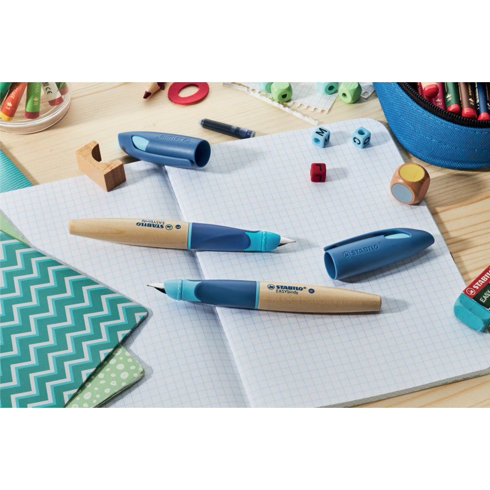 Patronenfüller EASYbirdy®Timber, Rechtshänder, blau STABILO 5014/25-41 STABILO 5014/25-41 Rechts