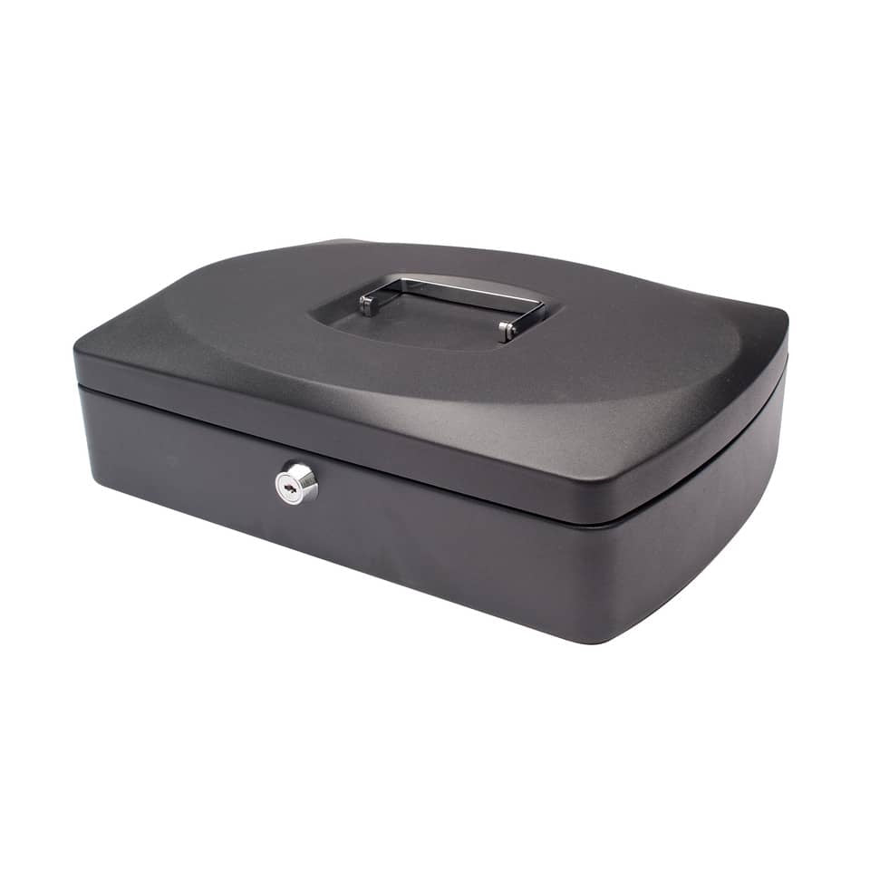 Geldkassette, Gr. 4, schwarz Q-CONNECT KF02604 Q-CONNECT KF02604/145421X
