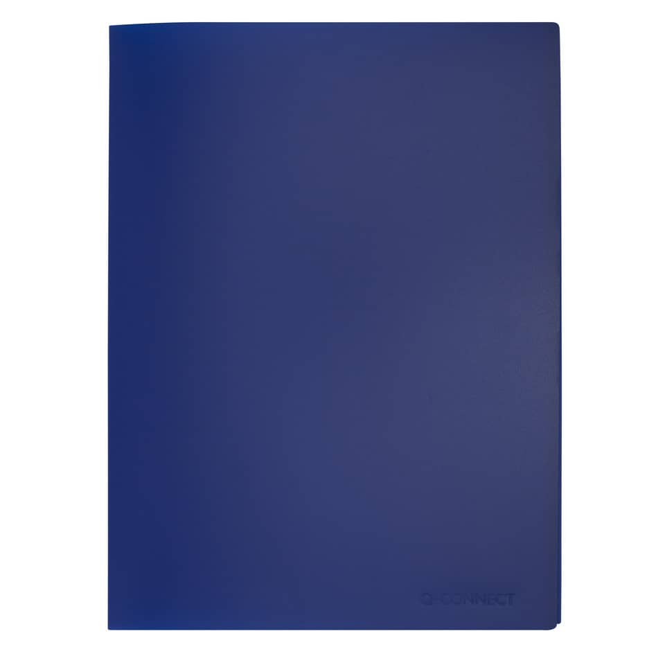 Sichtbuch, A4, 40 Hüllen, blau Q-CONNECT KF01259 Q-CONNECT KF01259 40 Hüllen