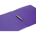 Schulordner, A4, 2-Ring, 25mm, PP, transluzent violett Q-CONNECT KF02486 Q-CONNECT KF02486  2 Ring 25mm