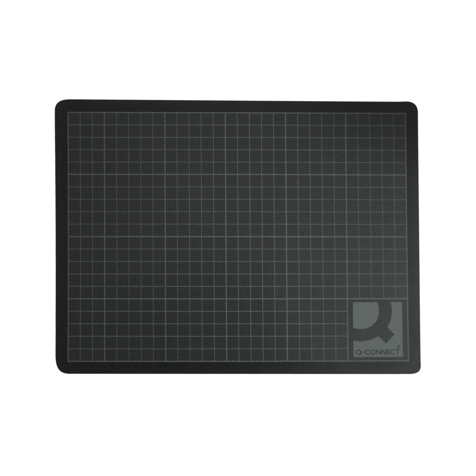 Schneidunterlage 45x60cm, PVC, A2, schwarz Q-CONNECT KF01194 Q-CONNECT KF01194 45x60cm
