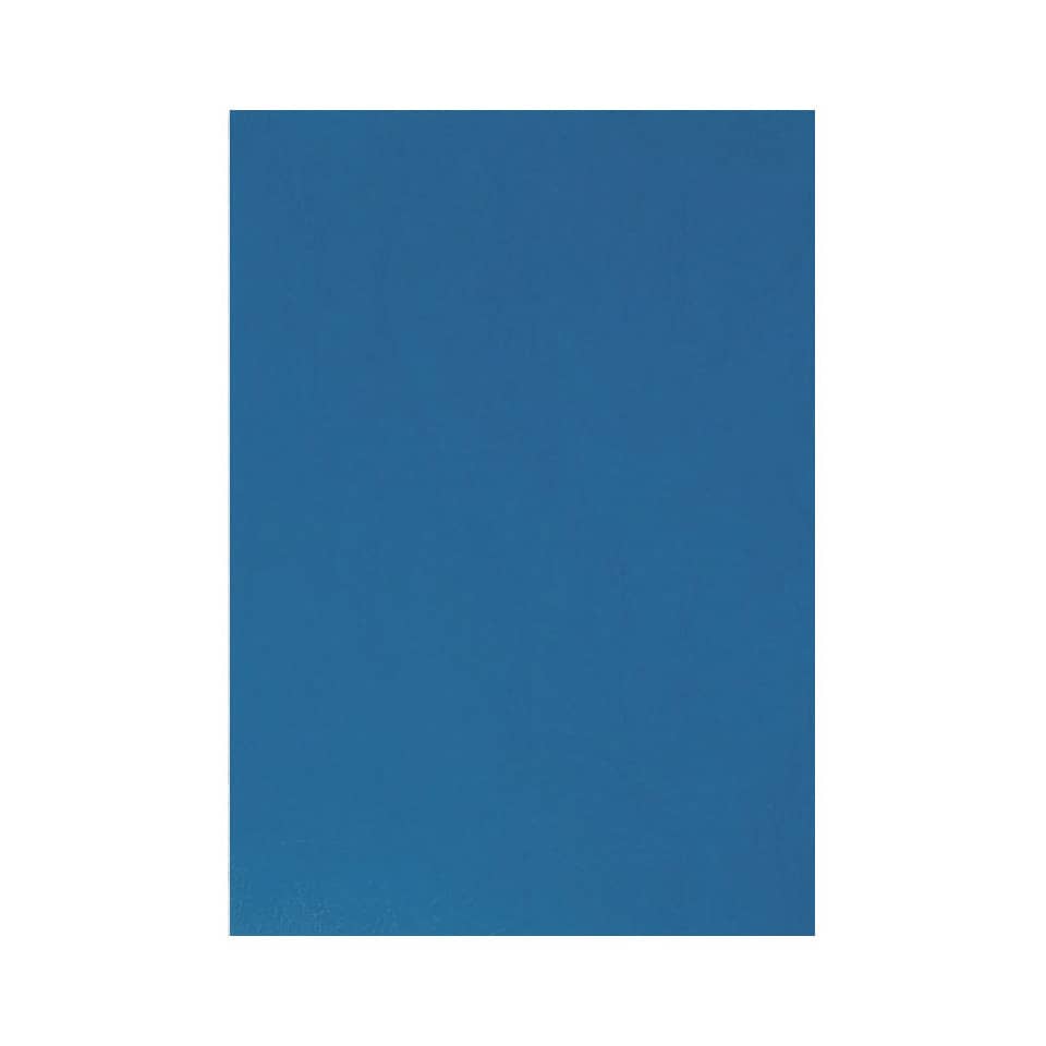 Einbanddeckel Leder, A4, 250g/m², 100 Stück, blau Q-CONNECT KF00500 Q-CONNECT KF00500 250g 100ST