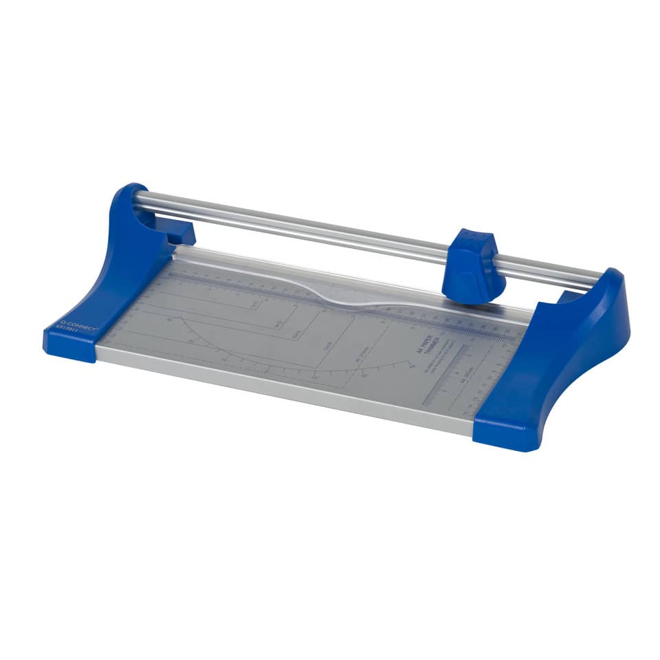 Rollen-Schneidemaschine A4 grau/blau Q-CONNECT KF17011 Q-CONNECT KF17011 für A4
