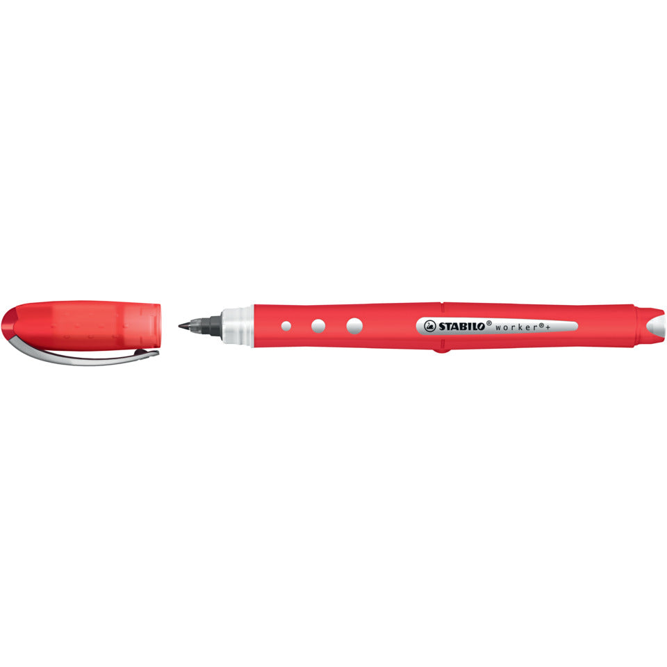Tintenroller worker®+ colorful, 0,5 mm, rot STABILO 2019/40 STABILO 2019/40 0,5mm