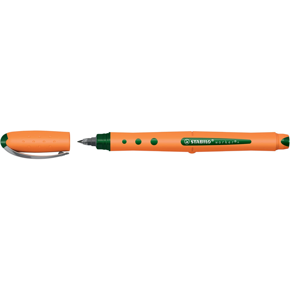 Tintenroller worker®+ fine, 0,3 mm, grün STABILO 2016/36 STABILO 2016/36  0.3mm