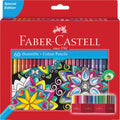 Farbstiftetui Castle, 60 Stück, sortiert FABER CASTELL 111260