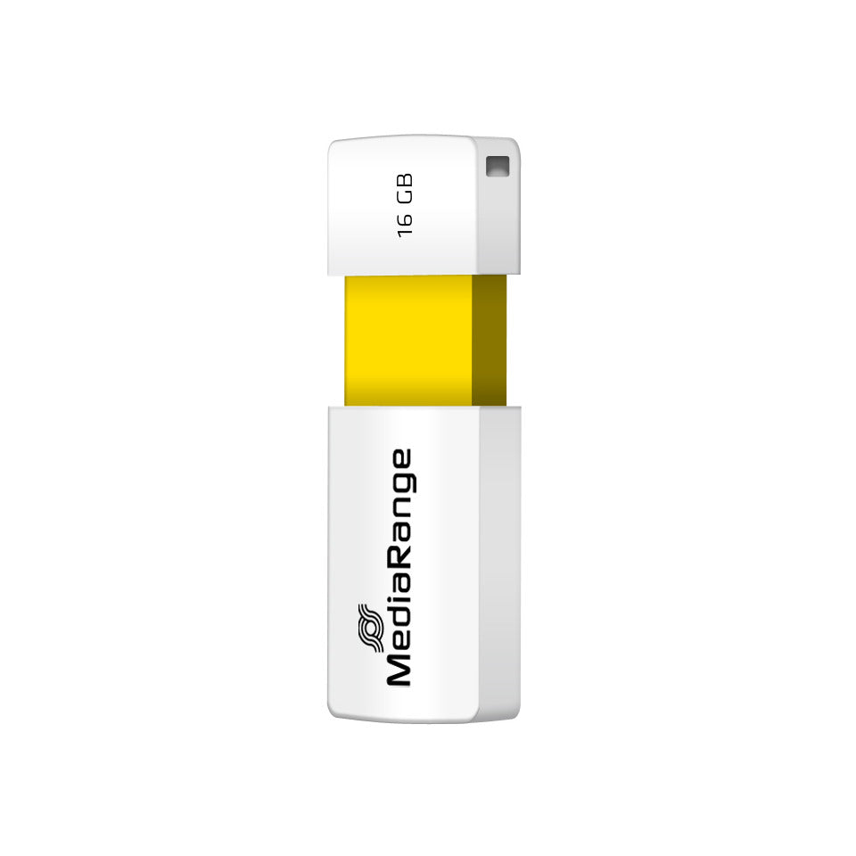 USB Stick 2.0, 16 GB, gelb MEDIARANGE MR972 MEDIARANGE MR972 2.0/DT50/16GB