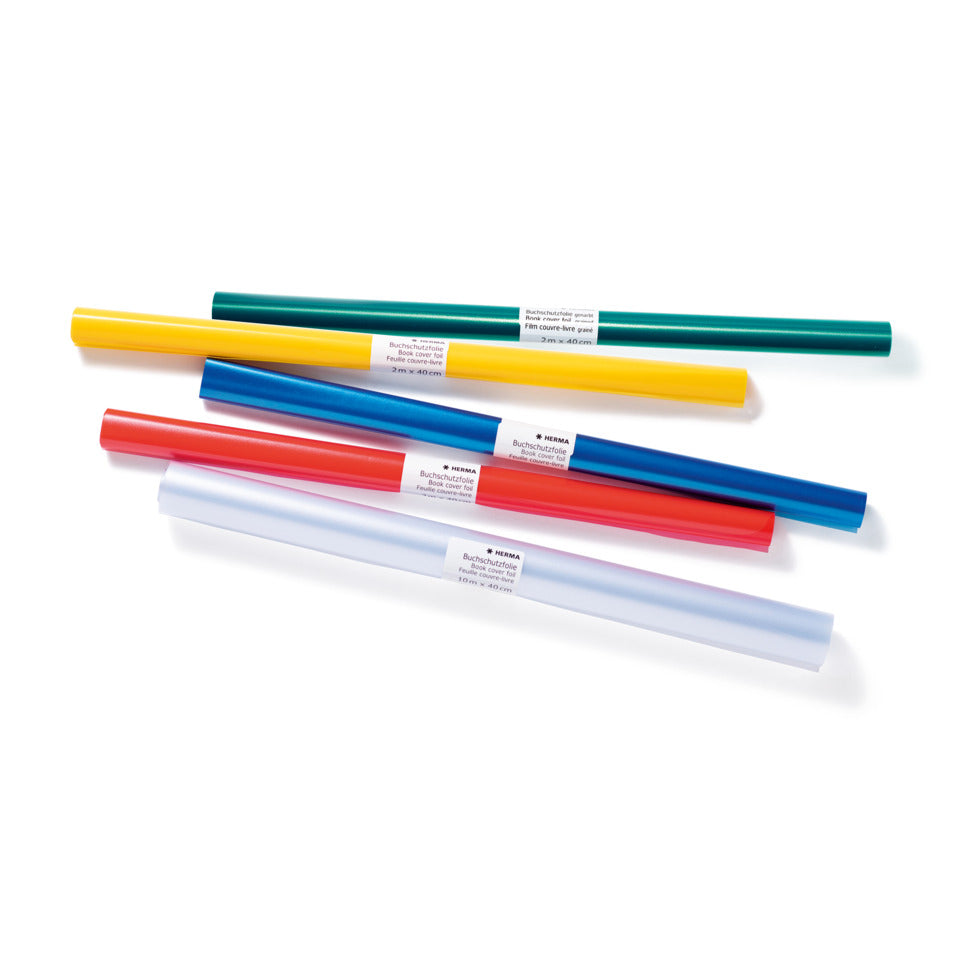 Buchschutzfolie, 2 m x 40 cm, farblos HERMA 7360 HERMA 7360 Plastik Buchschutzfolie
