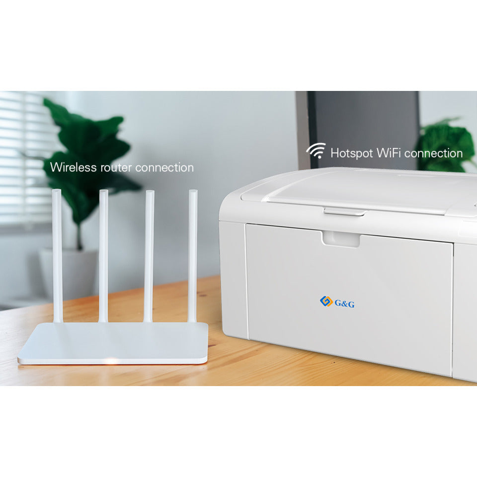 Laserdrucker P2022W, weiß/anthrazit G&G 20332 G&G 20332 / P2022W