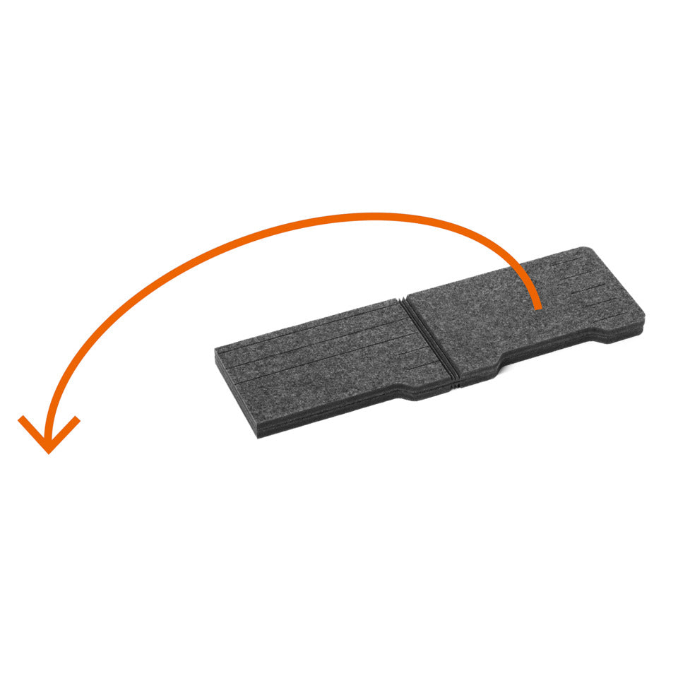 Monitorständer PET-Filz EFFECT anthrazit DURABLE 5081 58 DURABLE 5081 58 EFFECT