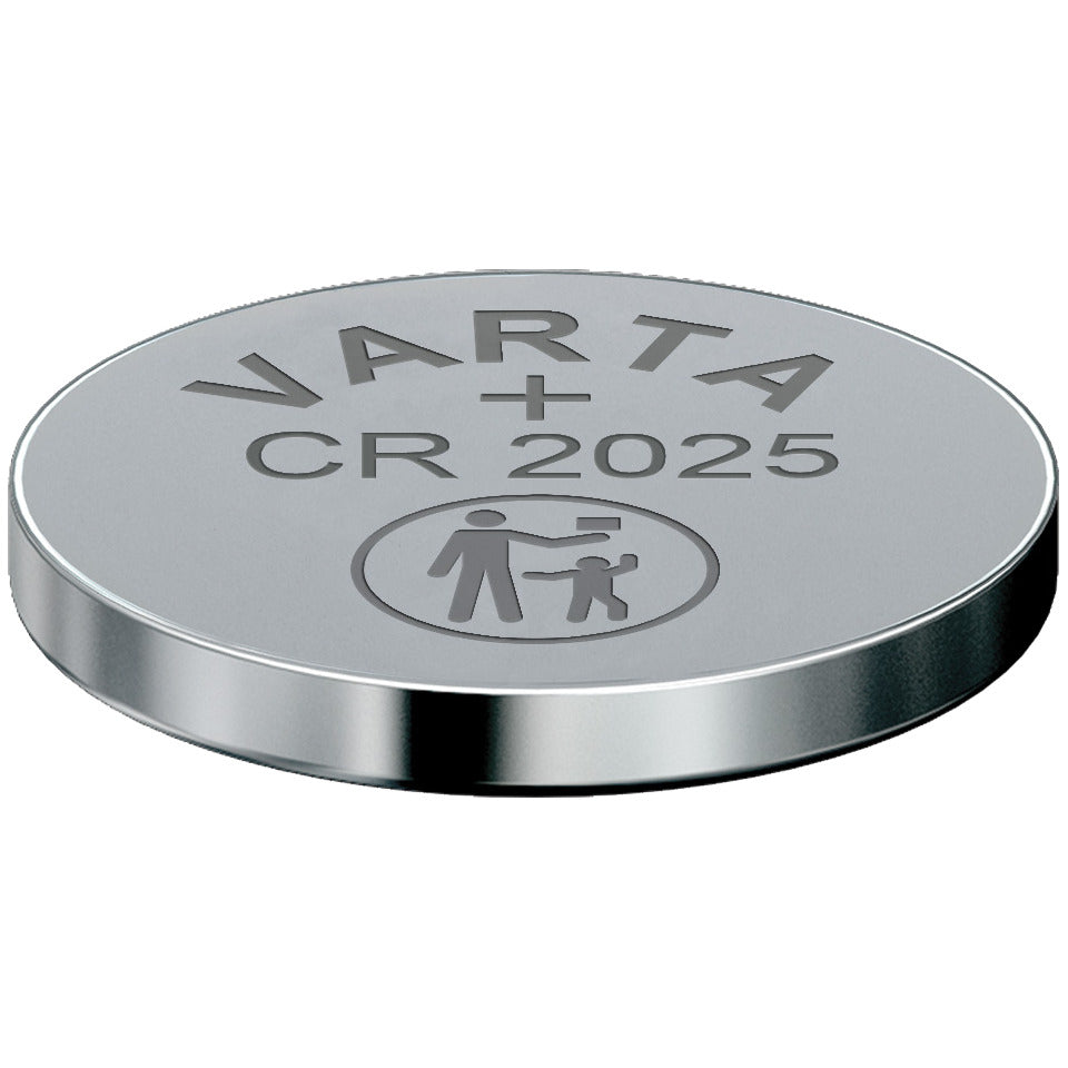 Knopfzellen-Batterie Lithium CR2025, 4 Stück VARTA 06025 101 404 VARTA 06025 101 404 Lithium