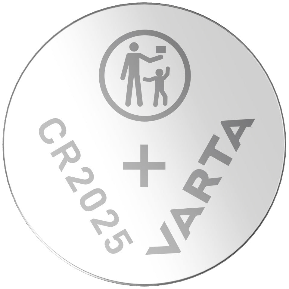 Knopfzellen-Batterie Lithium CR2025, 4 Stück VARTA 06025 101 404 VARTA 06025 101 404 Lithium