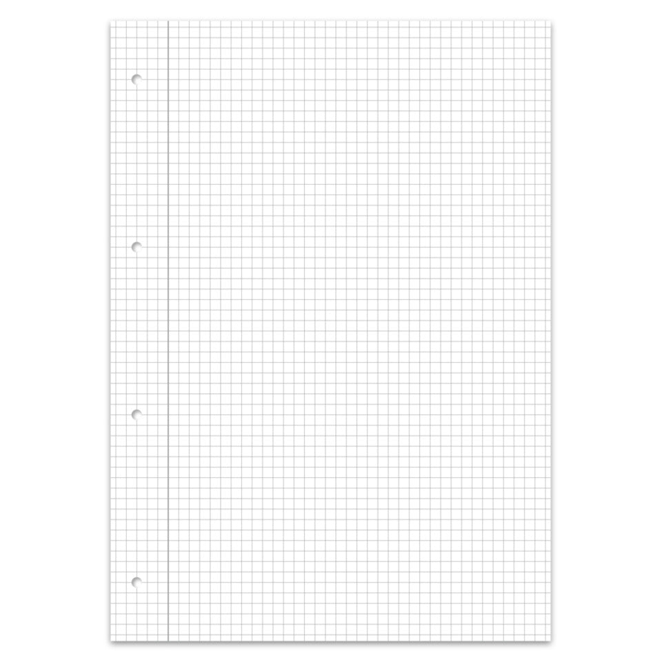 Collegeblock, A4, 80 Blatt, kariert URSUS STYLE 040993020 URSUS STYLE 040993020  60g