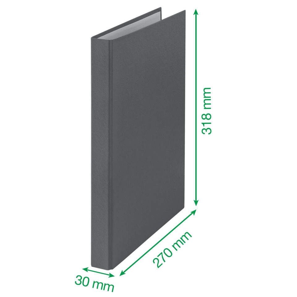 Ringbuch Standard, A4, PP, 2 Ringe, 16 mm, schwarz LEITZ 4209-00-95 LEITZ 4209-00-95  16mm  2Ringe