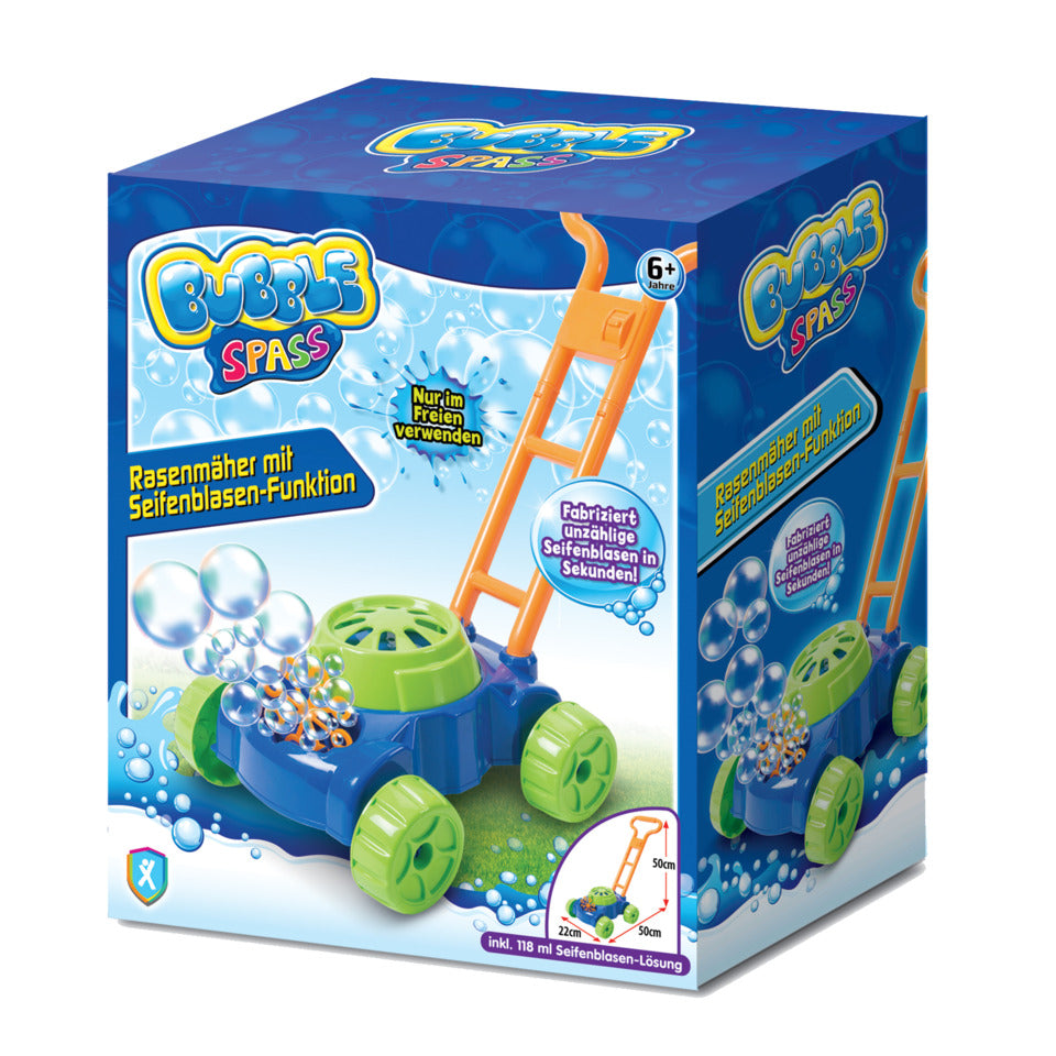 Seifenblasenschwert Bubble Spass Rasenmäher, 118ml XTREM 00270 XTREM 00270 118ml