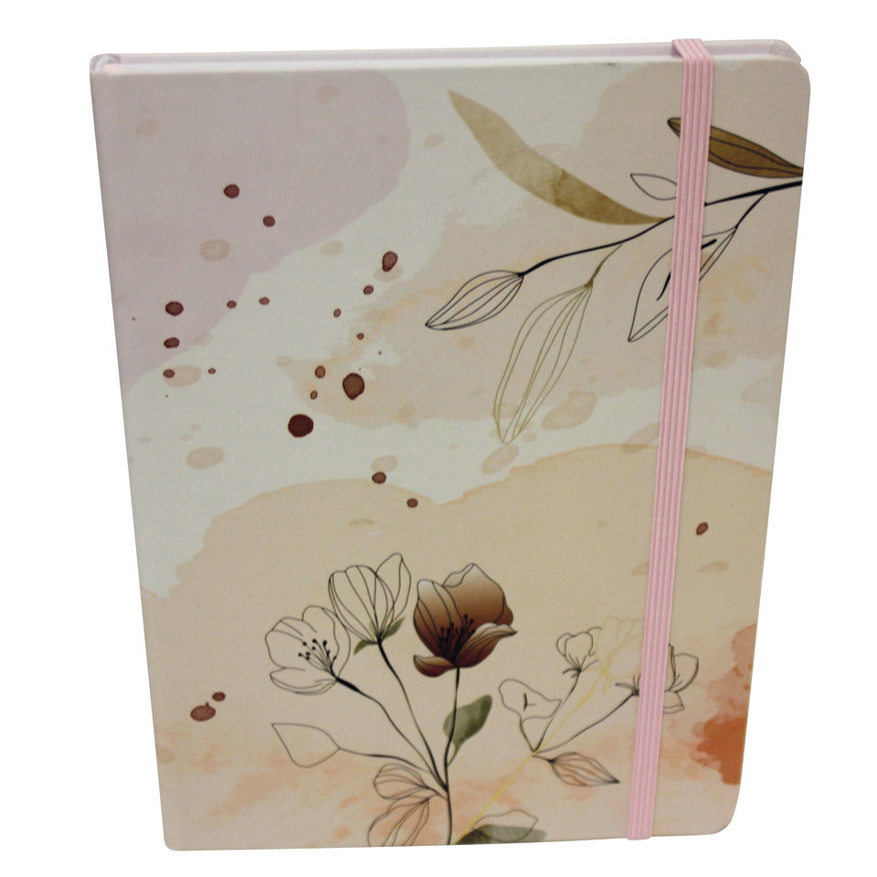 Notizbuch Watercolor, A5, 80g/m², 96 Blatt, liniert, sortiert DONAU 1350109-99