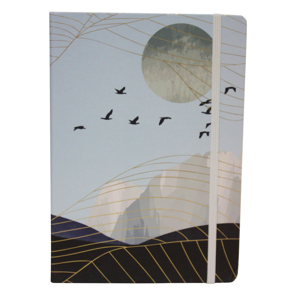 Notizbuch Watercolor, A5, 80g/m², 96 Blatt, liniert, sortiert DONAU 1350109-99