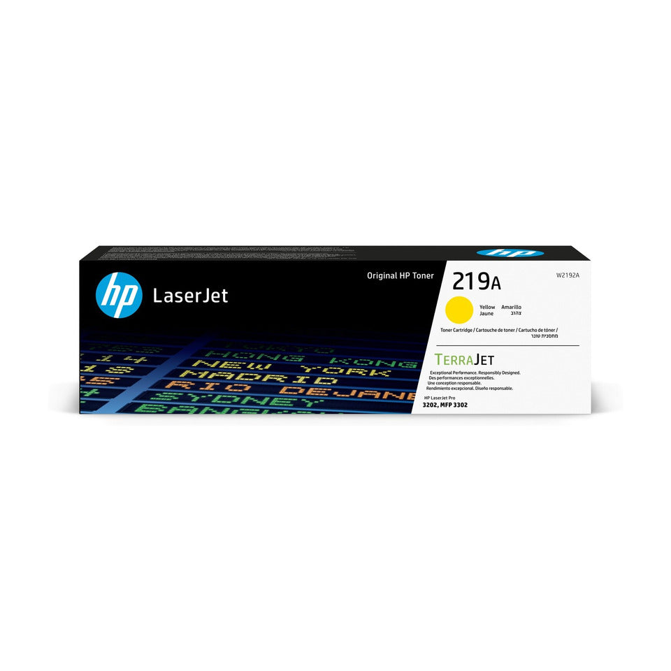 Lasertoner Nr. 219A, 1.200 Seiten, yellow HP W2192A