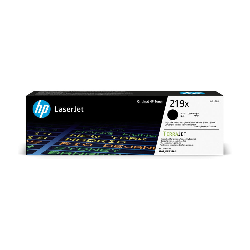 Lasertoner Nr. 219X, 3.200 Seiten, schwarz HP W2190X