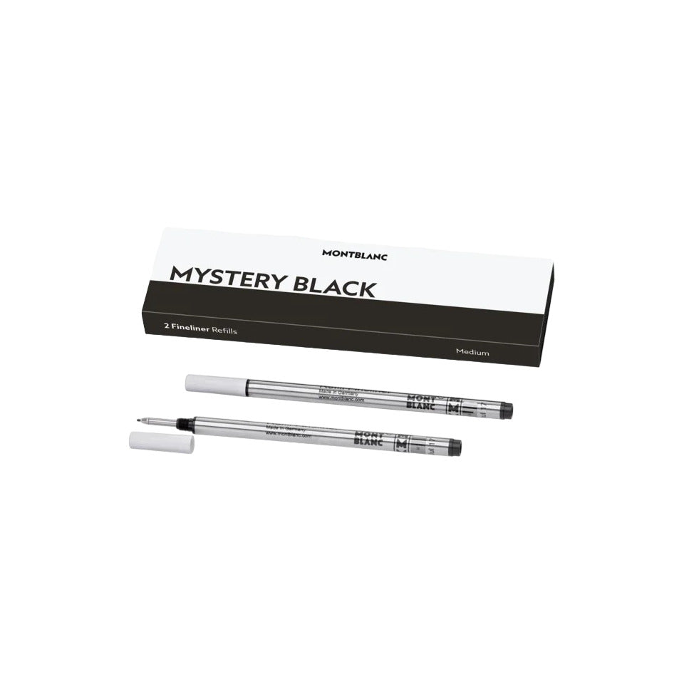 Finelinermine M, 2 Stück, mystery black MONT BLANC MB128246