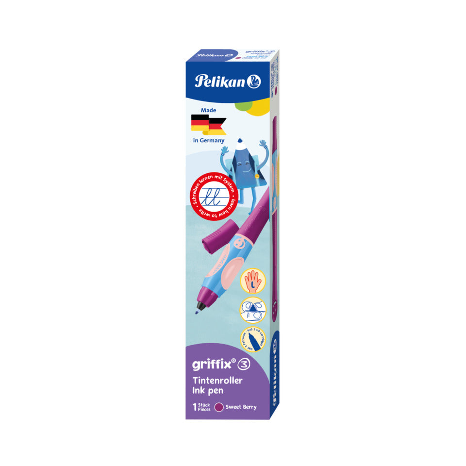 Tintenroller griffix® links sweet berry PELIKAN 300009722 PELIKAN 300009722 821063 Griffix Links