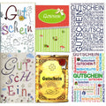 Gutscheinkarte, 10er Box, sortiert APOLLO 41-0012 APOLLO  41-0012   Bild