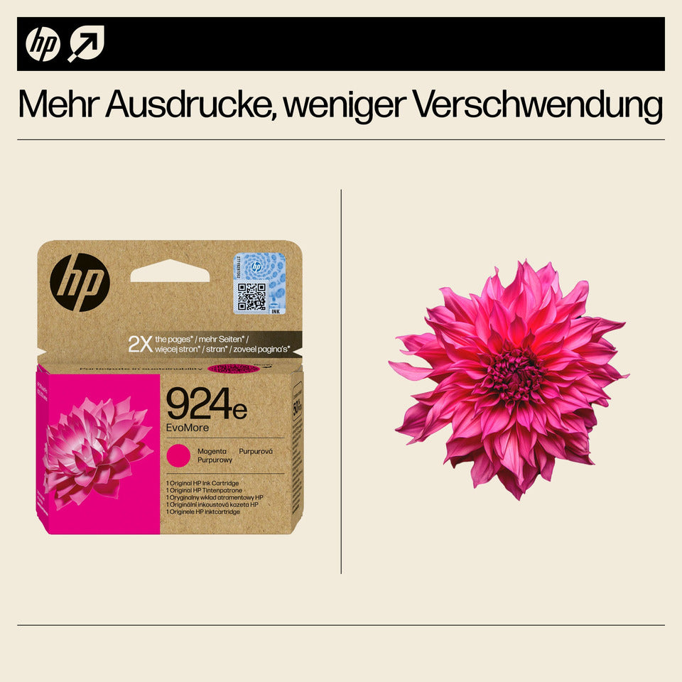 Inkjetpatrone Nr. 924e, magenta HP 4K0U8NE